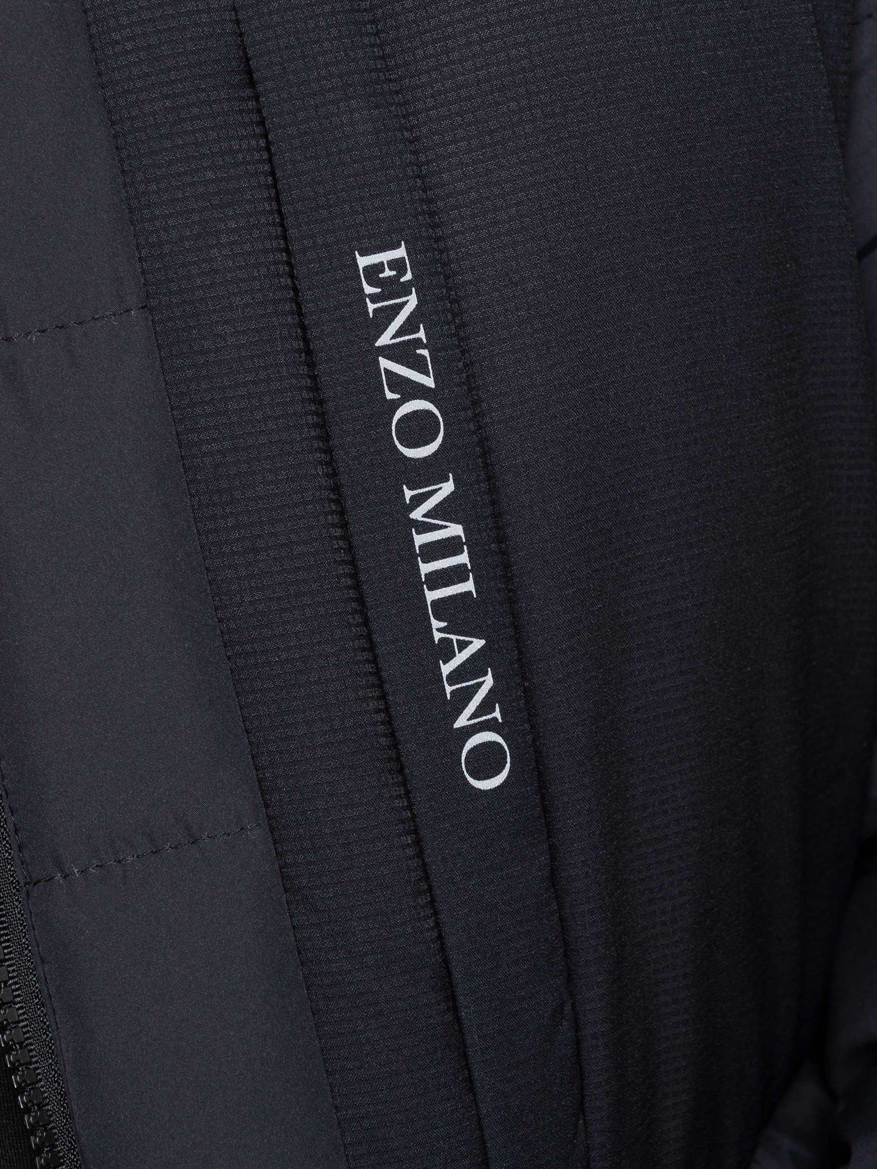 Enzo Milano | Mens Hooded Puffer Jacket