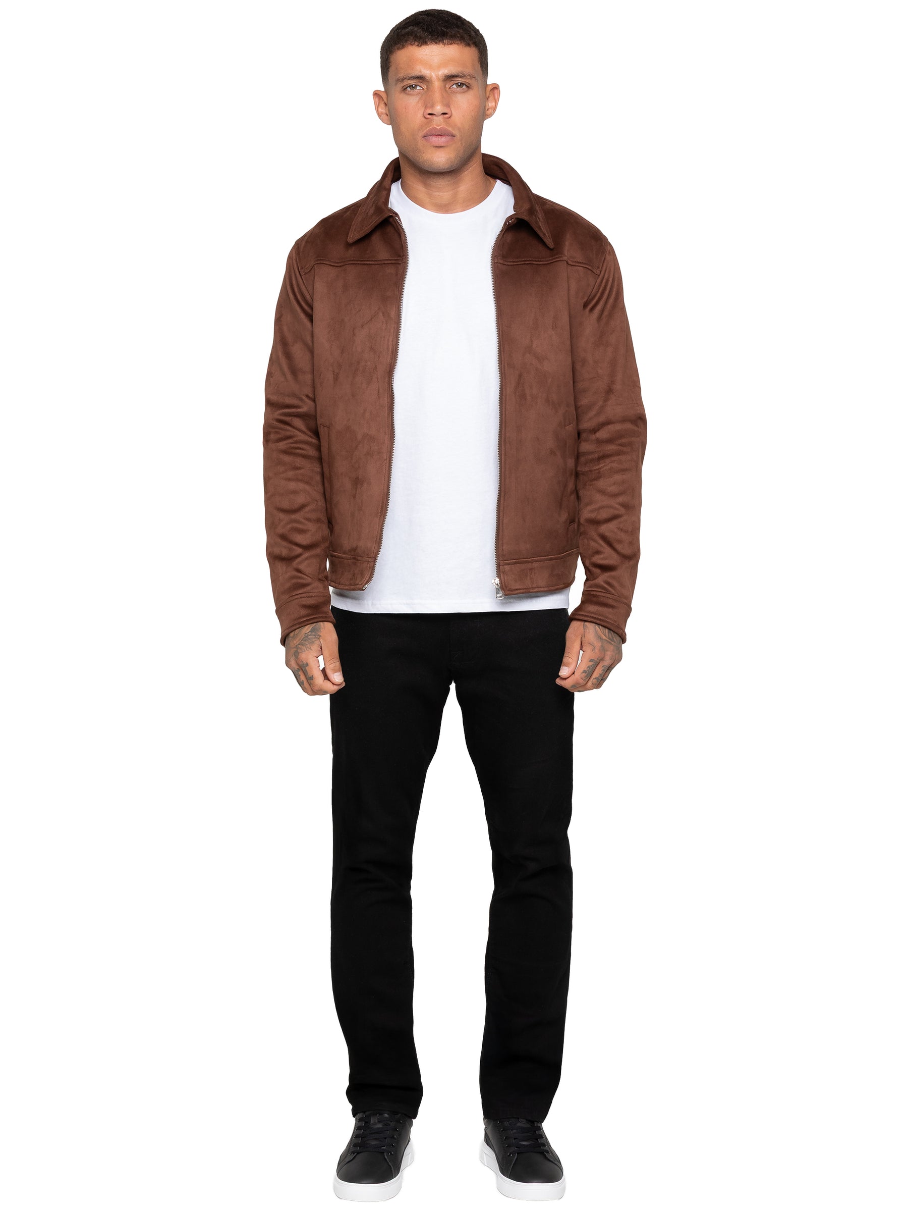 Enzo Milano | Mens Suede Jacket