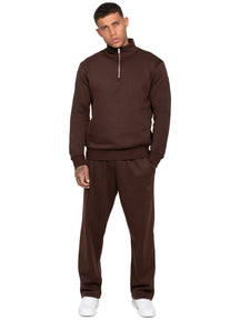 Enzo Milano | Men’s Half Zip Sweatshirt Tracksuit