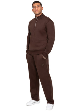 Enzo Milano | Mens Half Zip Sweatshirt