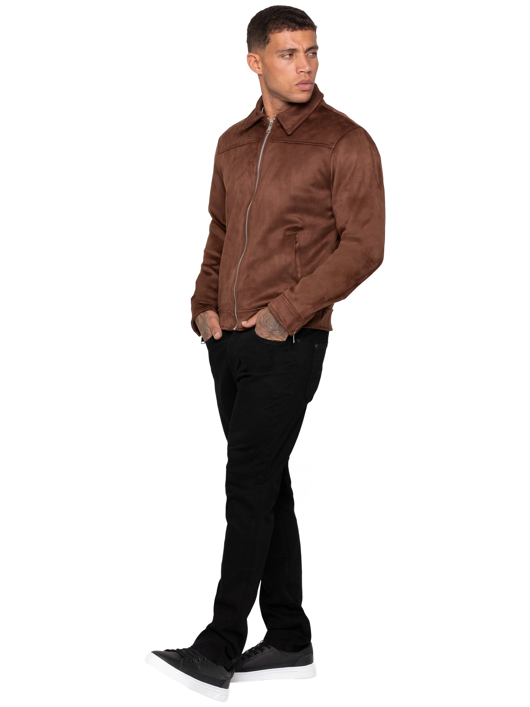 Enzo Milano | Mens Suede Jacket