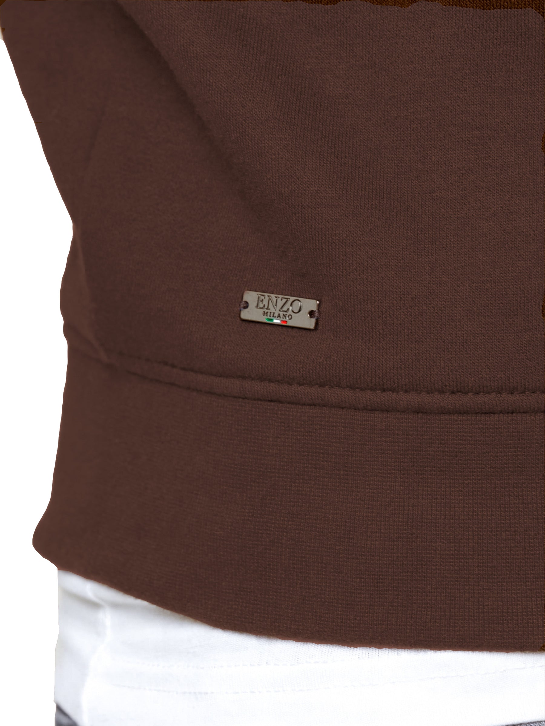 Enzo Milano | Mens Half Zip Sweatshirt