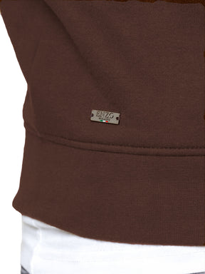Enzo Milano | Mens Half Zip Sweatshirt