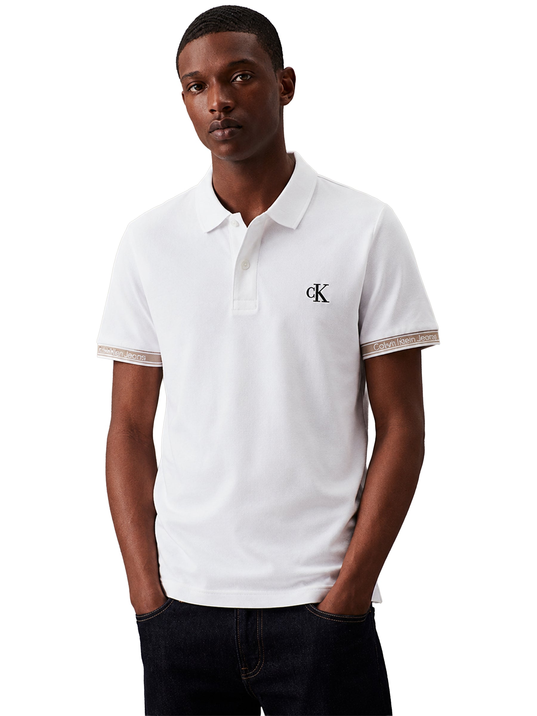 Calvin Klein | Mens Pique Polo Shirt