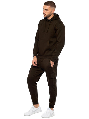 Enzo | Mens Pullover Hoodie Tracksuit Set