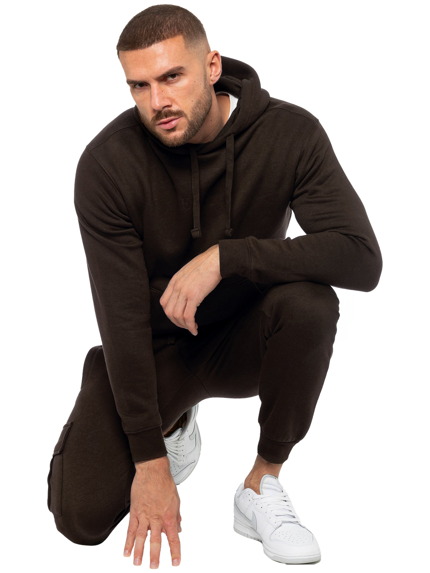 Enzo | Mens Pullover Hoodie Tracksuit Set