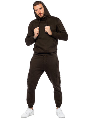Enzo | Mens Pullover Hoodie Tracksuit Set