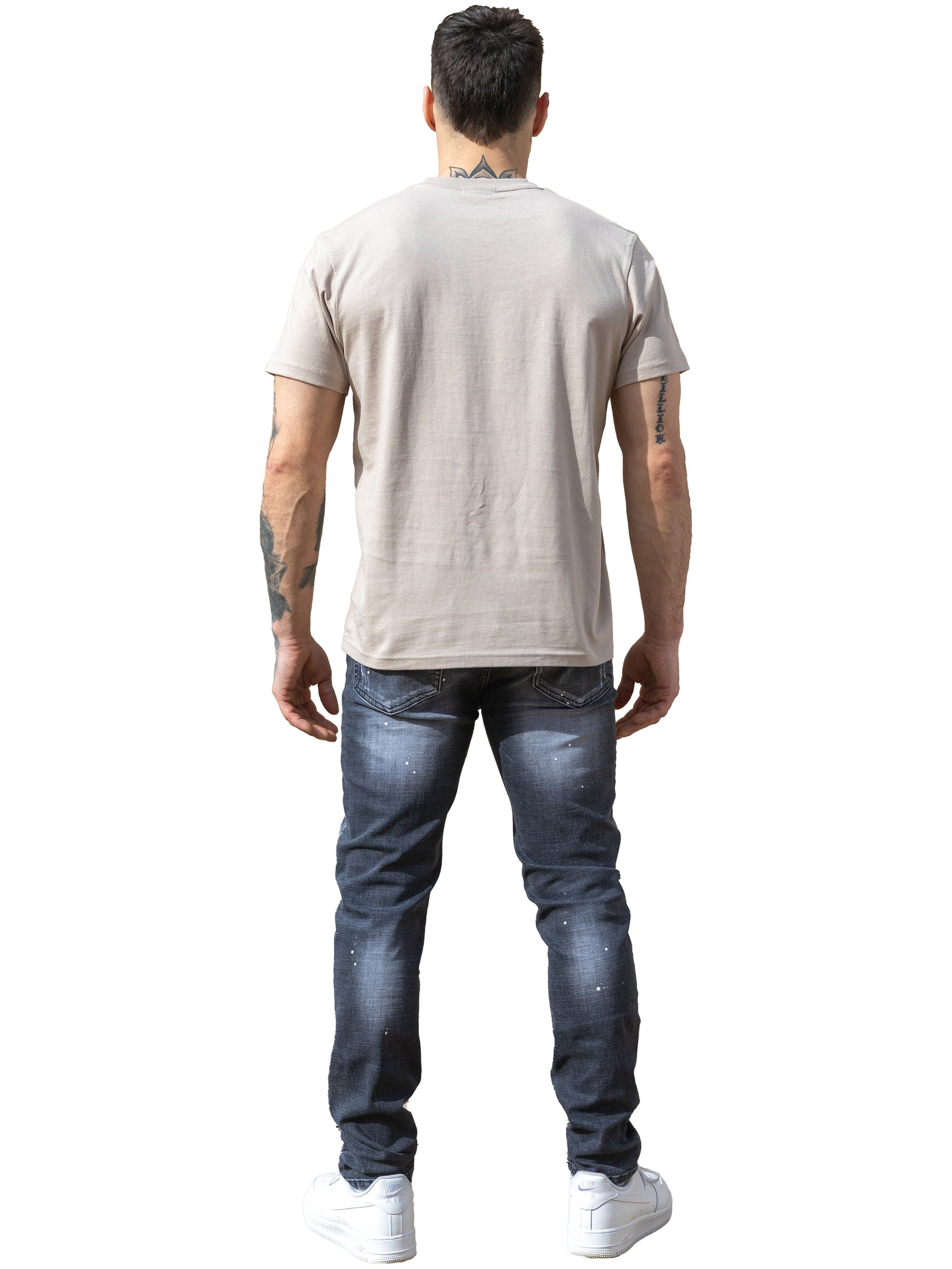 Enzo Milano | Mens Embroidered T-Shirt