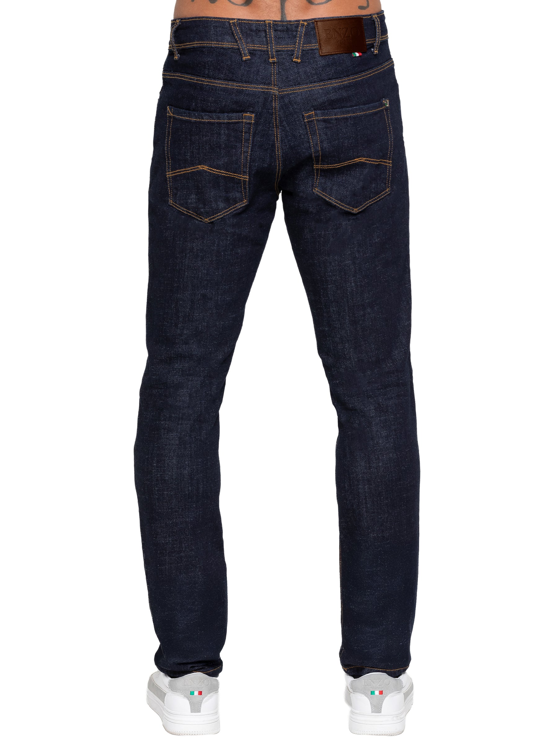 Enzo Milano | Men’s Classic Tapered Jeans