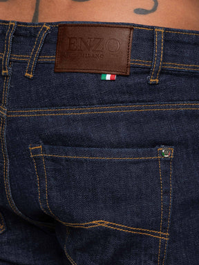 Enzo Milano | Men’s Classic Tapered Jeans