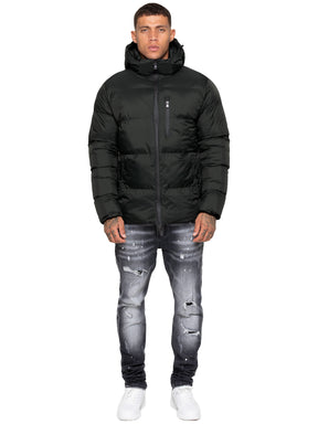 Kruze | Mens Hooded Puffer Jacket