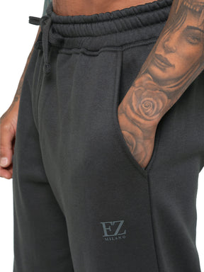 Enzo Milano | Mens Open Hem Joggers