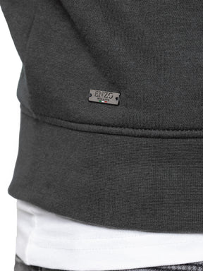 Enzo Milano | Mens Half Zip Sweatshirt