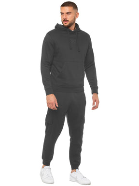 Enzo | Mens Pullover Hoodie Tracksuit Set