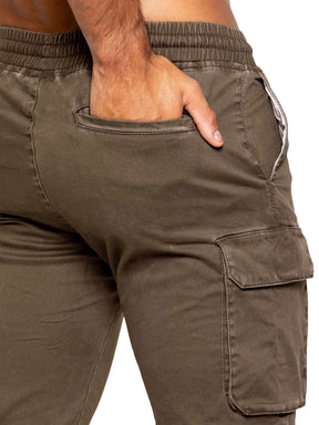 Enzo | Mens Cargo Trousers