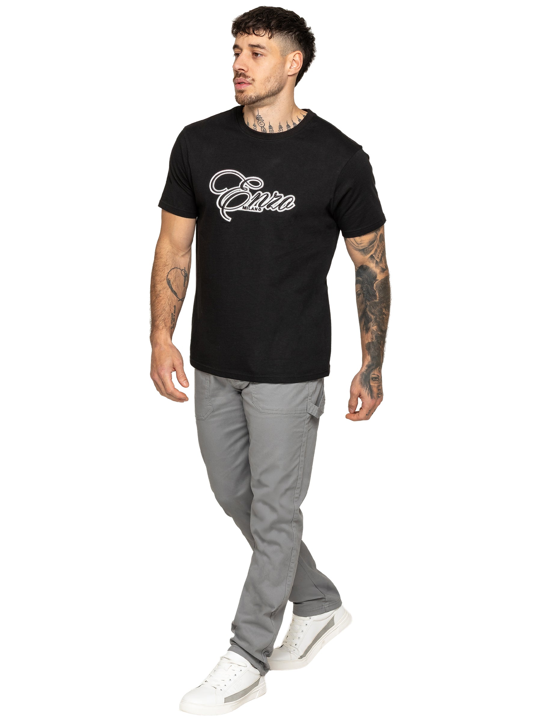 Enzo | Mens Utility Work Trousers