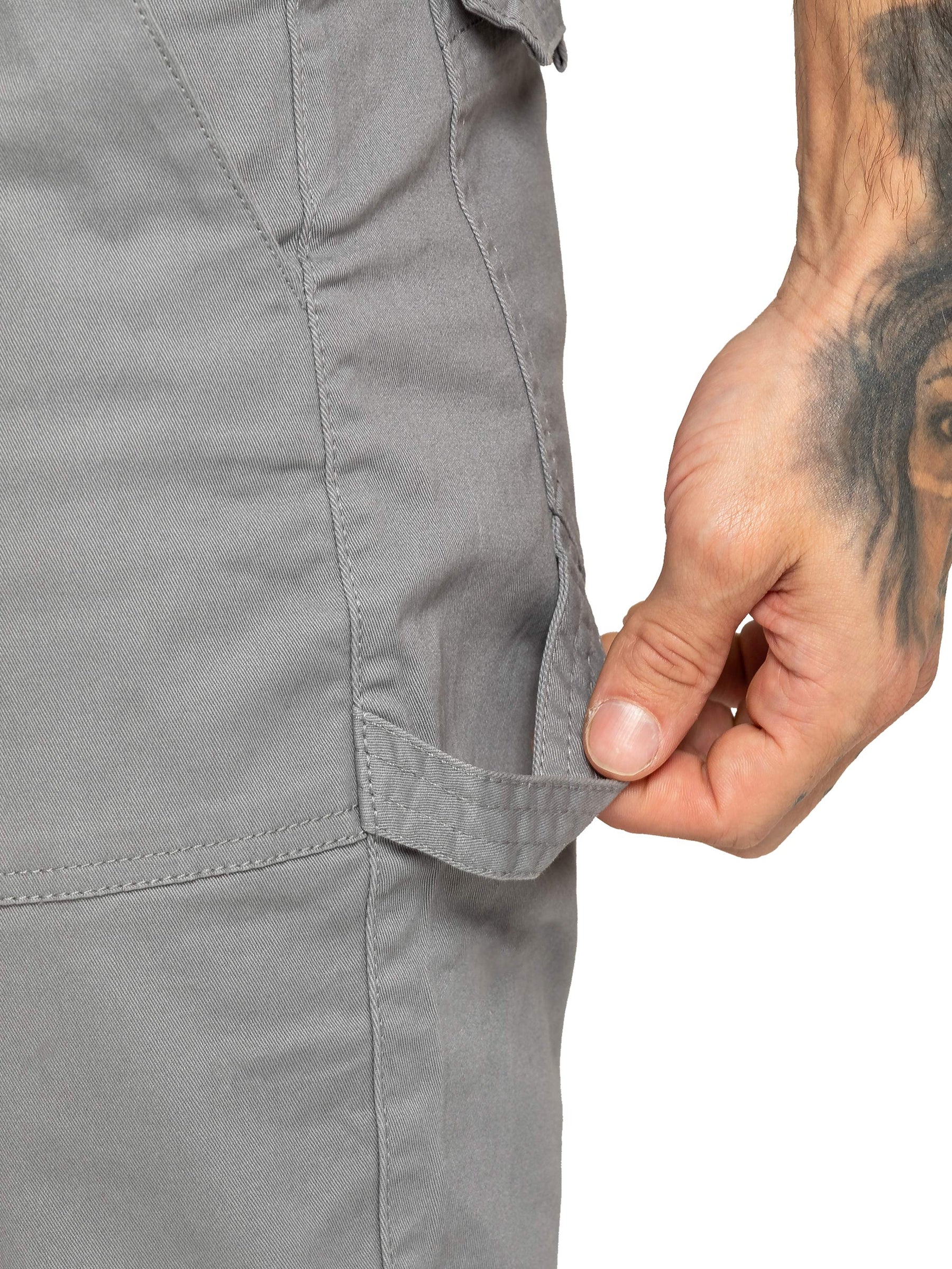 Enzo | Mens Utility Work Trousers