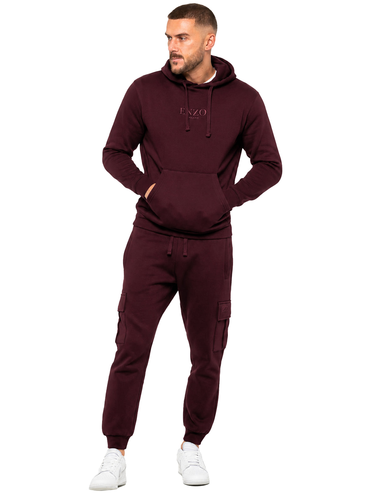 Enzo | Mens Cargo Joggers