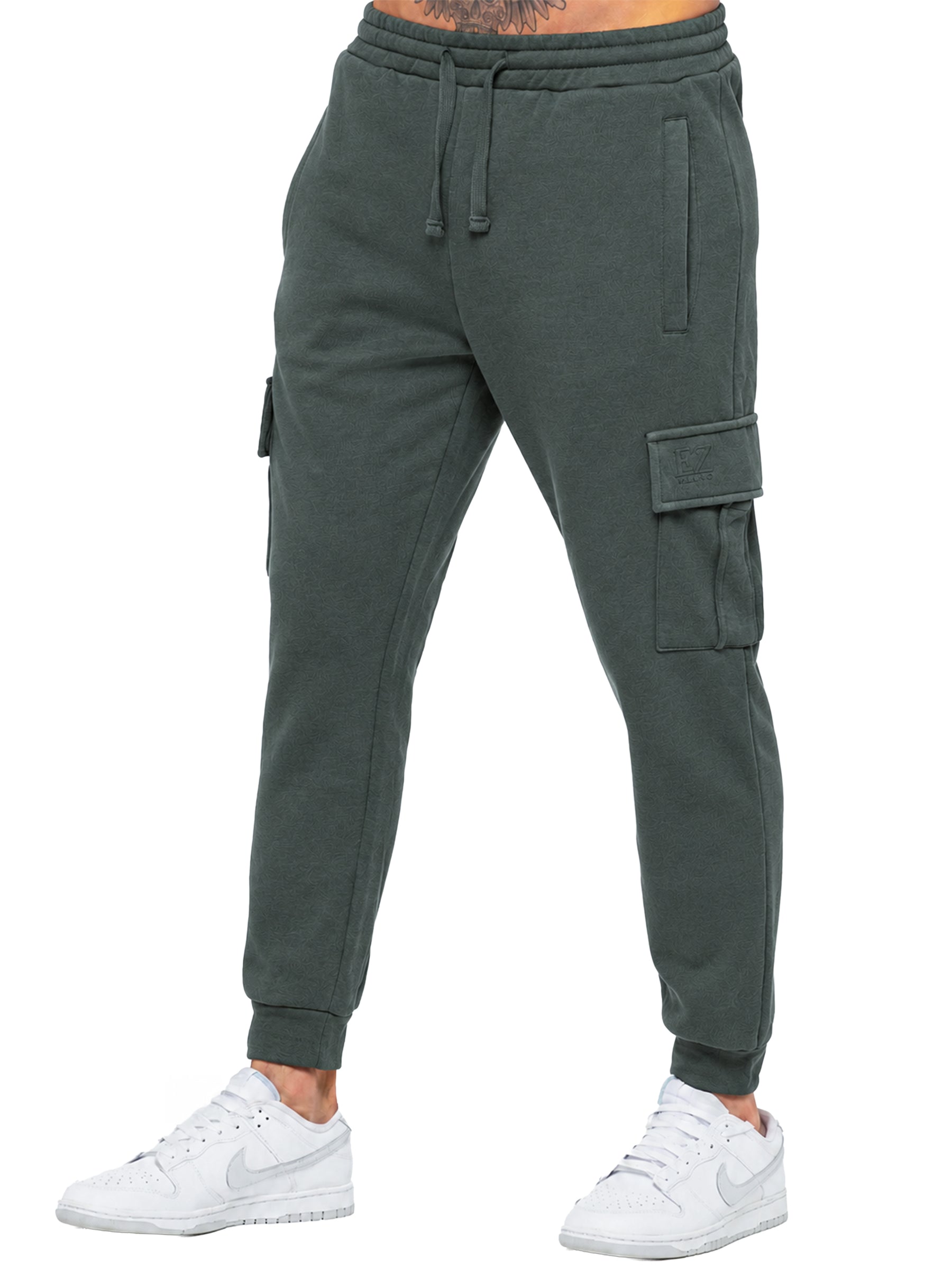 Enzo | Mens Cargo Joggers