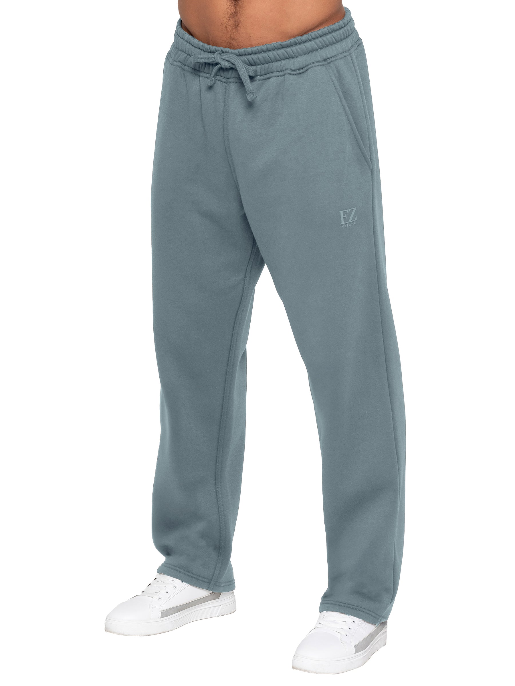 Enzo Milano | Mens Open Hem Joggers