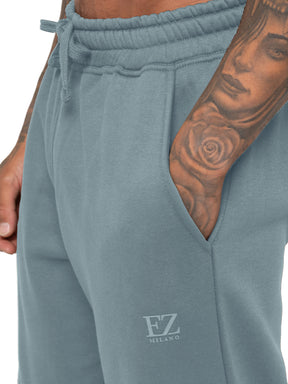 Enzo Milano | Mens Open Hem Joggers