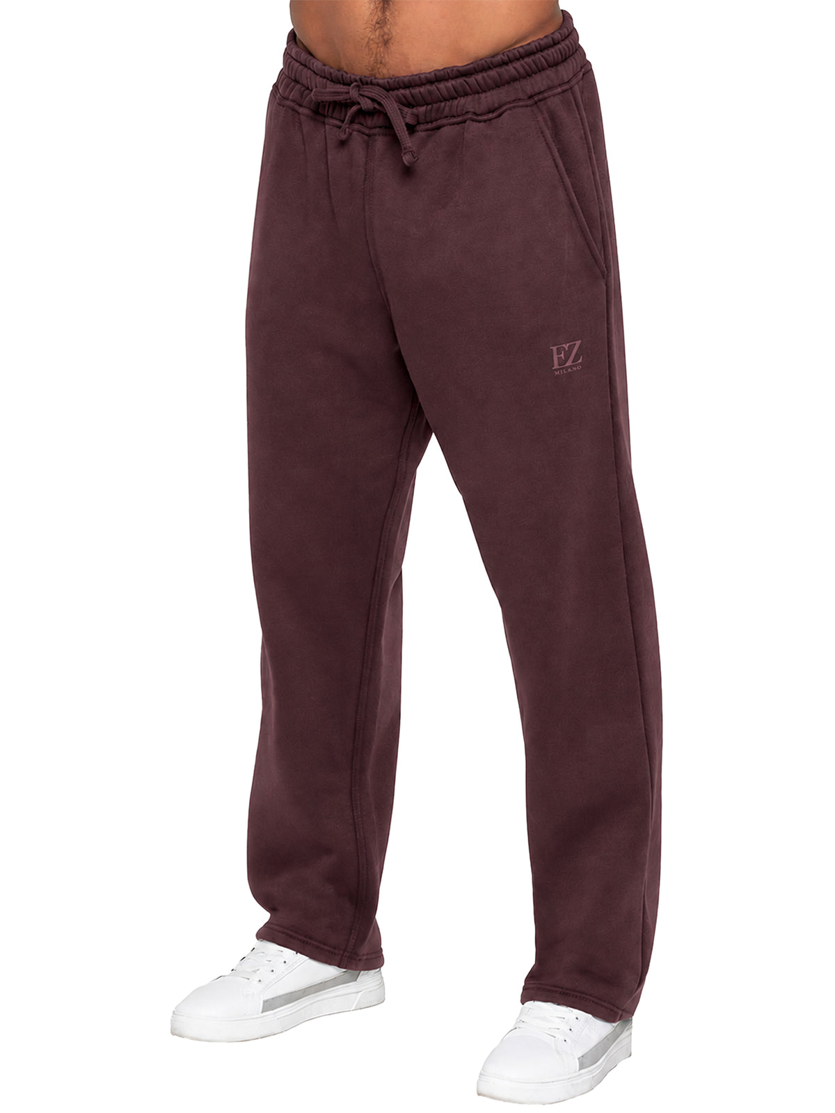 Enzo Milano | Mens Open Hem Joggers