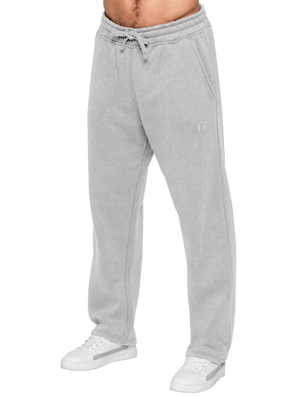 Enzo Milano | Mens Open Hem Joggers