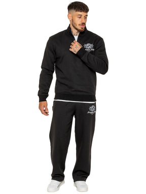 Enzo Milano | Mens Printed Motif Tracksuit