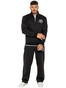 Enzo Milano | Mens Printed Motif Tracksuit