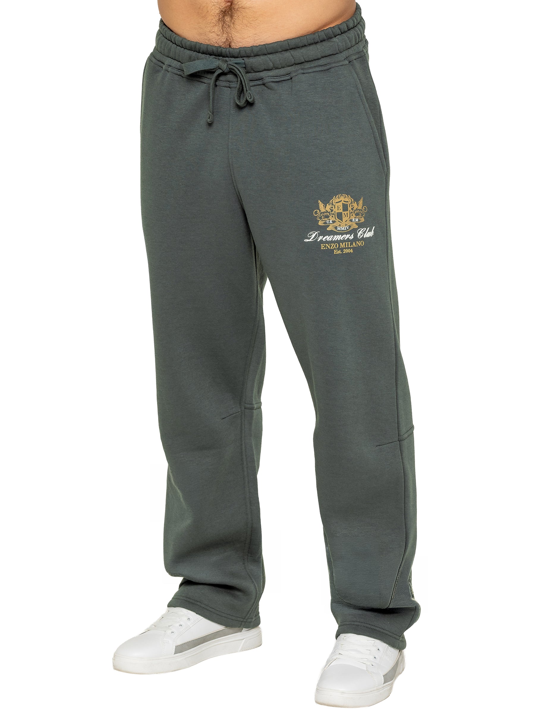 Enzo Milano | Mens Printed Motif Joggers
