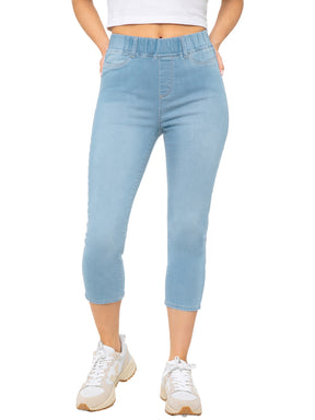Enzo | Womens Cropped Capri Jeans