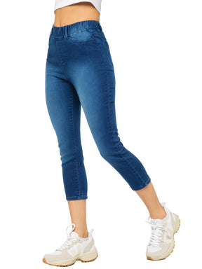 Enzo | Womens Cropped Capri Jeans