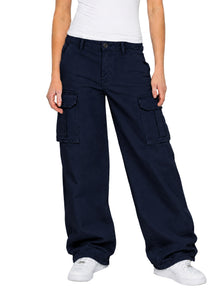Enzo | Womens Cargo Baggy Trousers