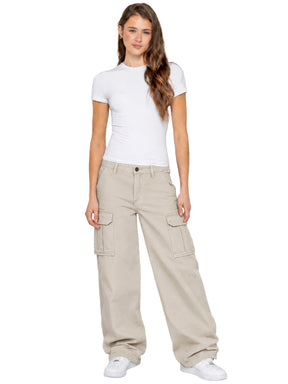 Enzo | Womens Cargo Baggy Trousers