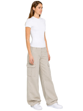 Enzo | Womens Cargo Baggy Trousers
