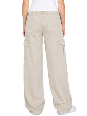 Enzo | Womens Cargo Baggy Trousers