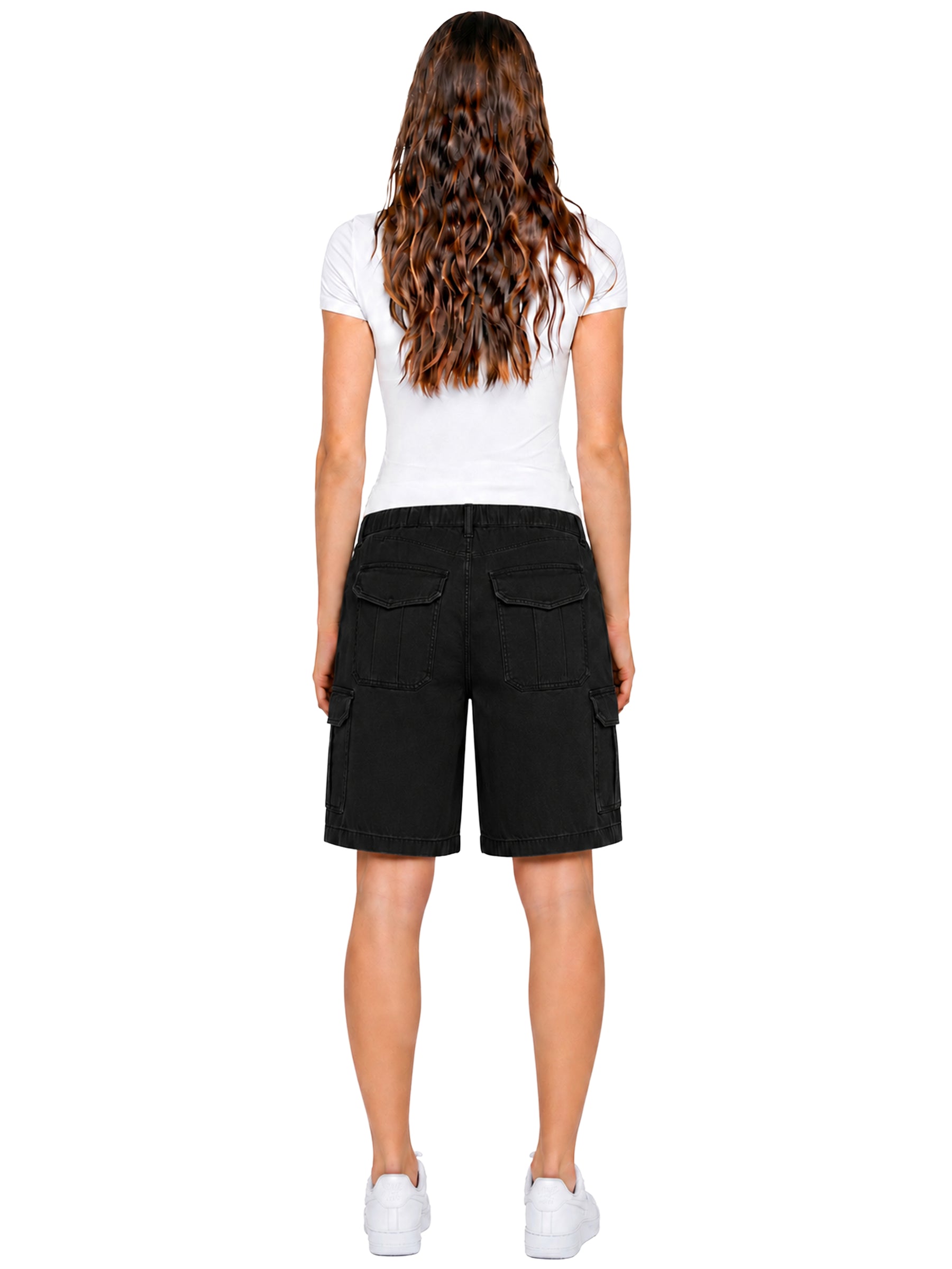 Enzo | Womens Cargo Shorts