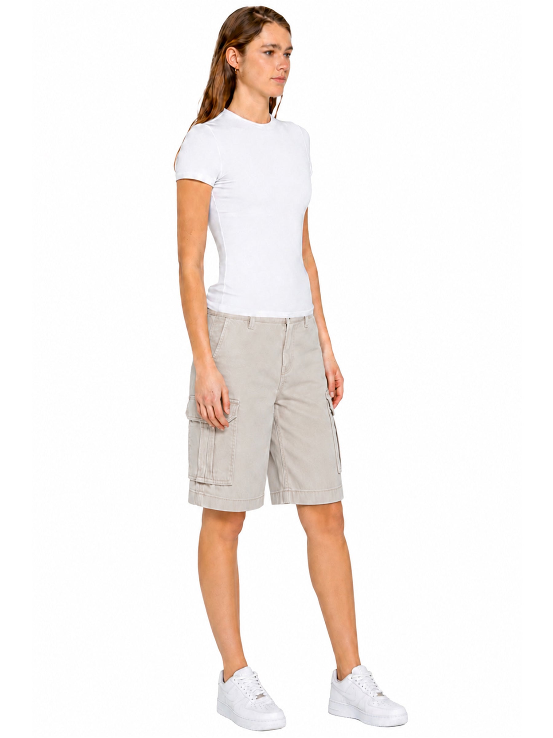Enzo | Womens Cargo Shorts