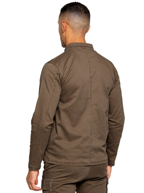 Enzo | Mens Cargo Overshirt Jacket
