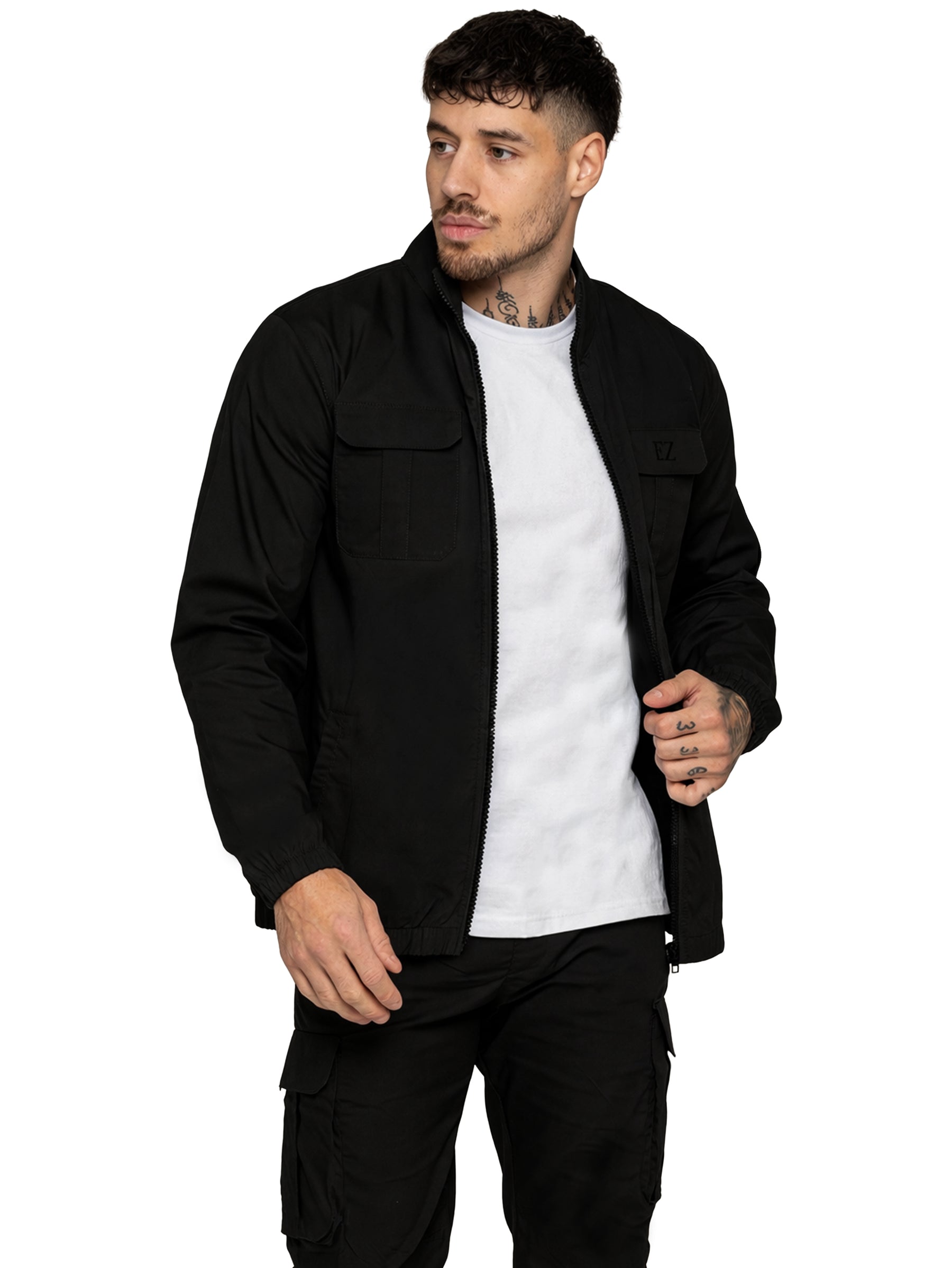 Enzo | Mens Lightweight Cargo Tracksuit Set