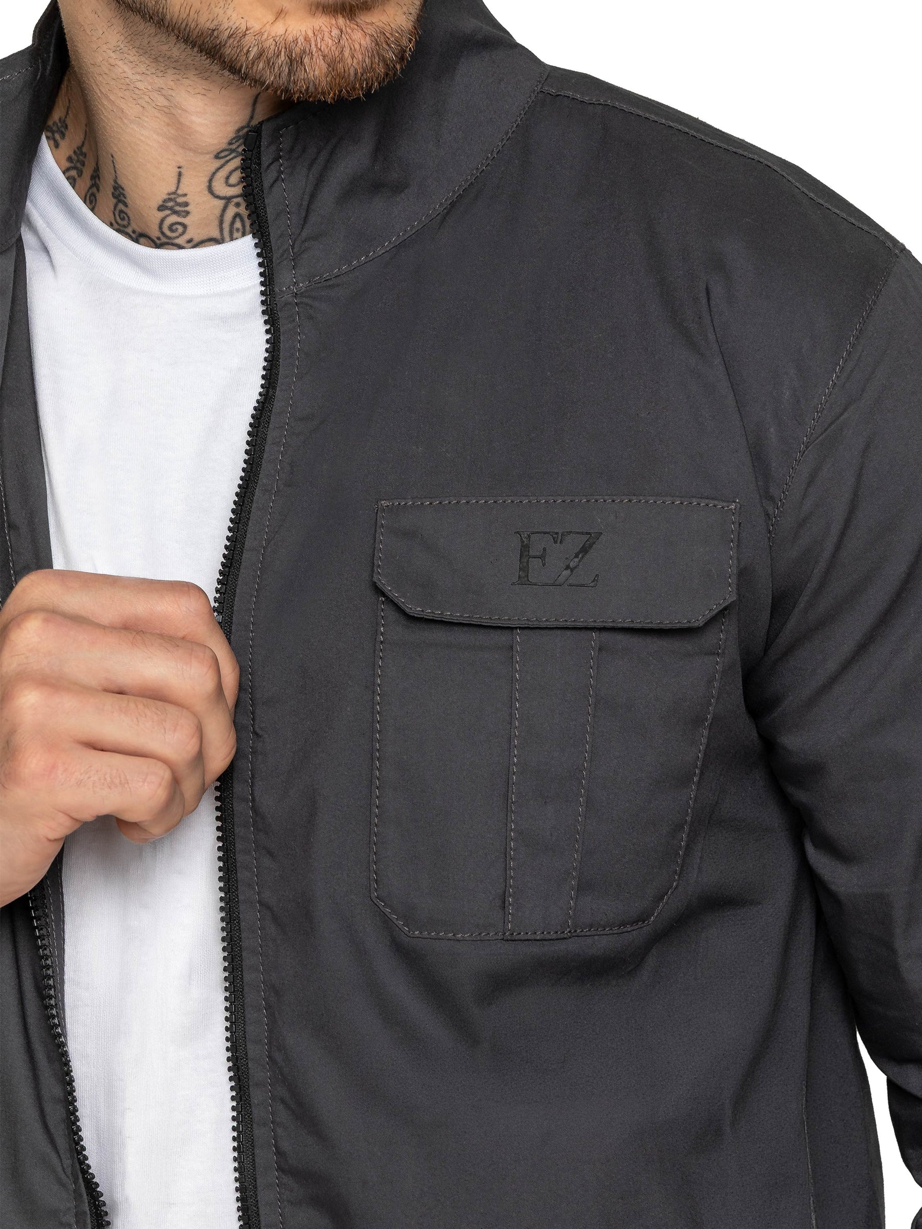 Enzo | Mens Lightweight Cargo Tracksuit Set