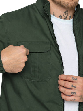 Enzo | Mens Lightweight Funnel Neck Jacket