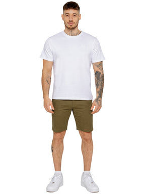 Enzo | Mens Stretch Chino Shorts