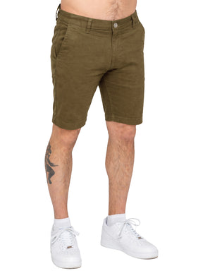 Enzo | Mens Stretch Chino Shorts