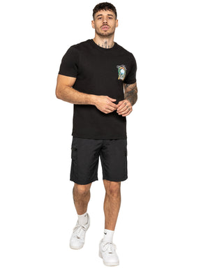 Enzo | Mens Utility Cargo Shorts