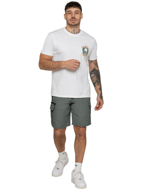 Enzo | Mens Utility Cargo Shorts