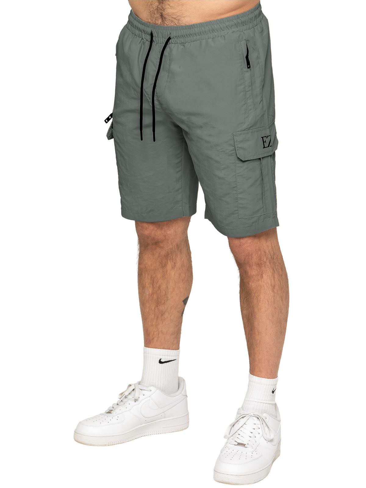 Enzo | Mens Utility Cargo Shorts
