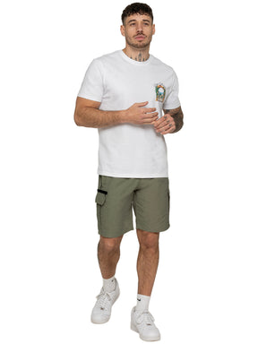 Enzo | Mens Utility Cargo Shorts