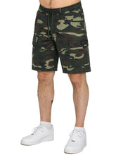 Enzo | Mens Camo Cargo Shorts