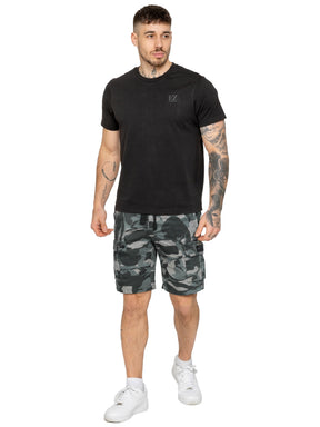 Enzo | Mens Camo Cargo Shorts